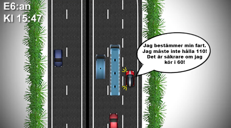 Alla dom andra “idioterna” i trafiken…