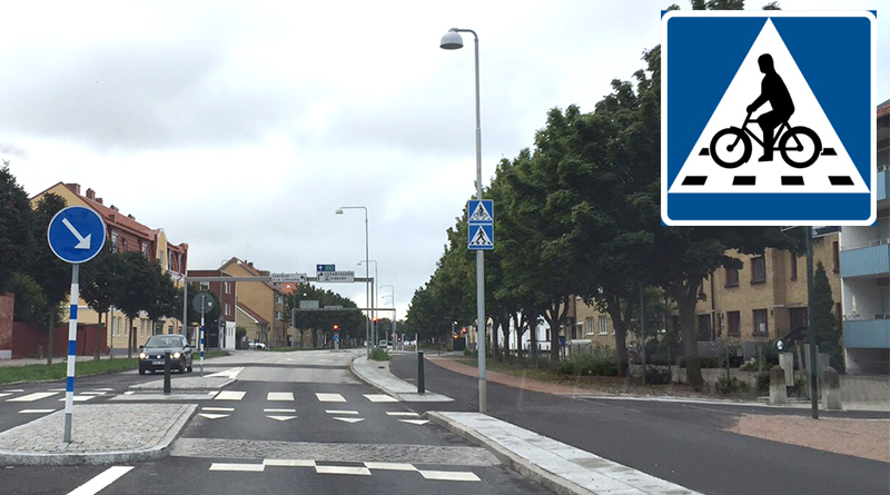 Cykelöverfart och cykelpassage, skillnad?