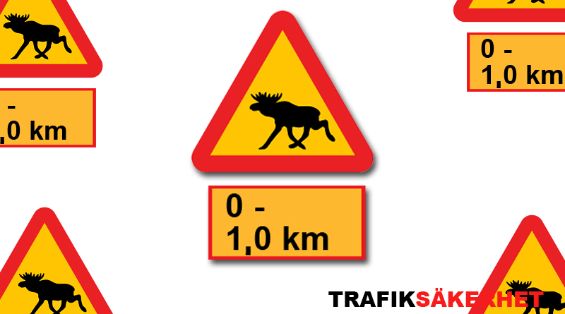 0-1000m, tilläggstavla under en varningsskylt. Vad gäller?